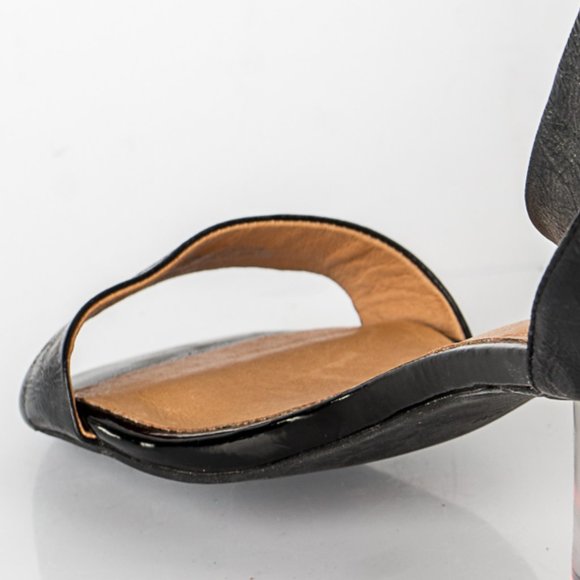 new Jeffrey Campbell Lucite/leather heels - 10 - Picture 6 of 6
